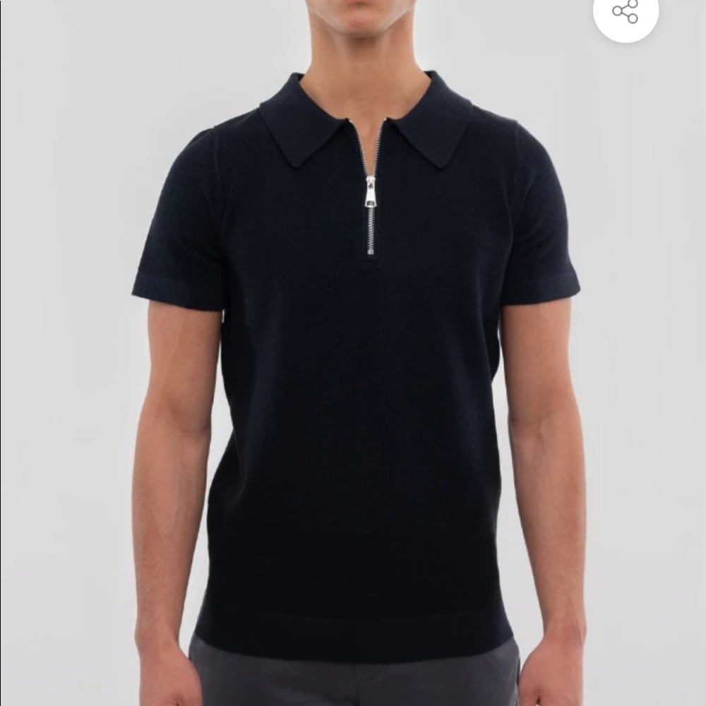 ESNTLS Navy Polo SMALL